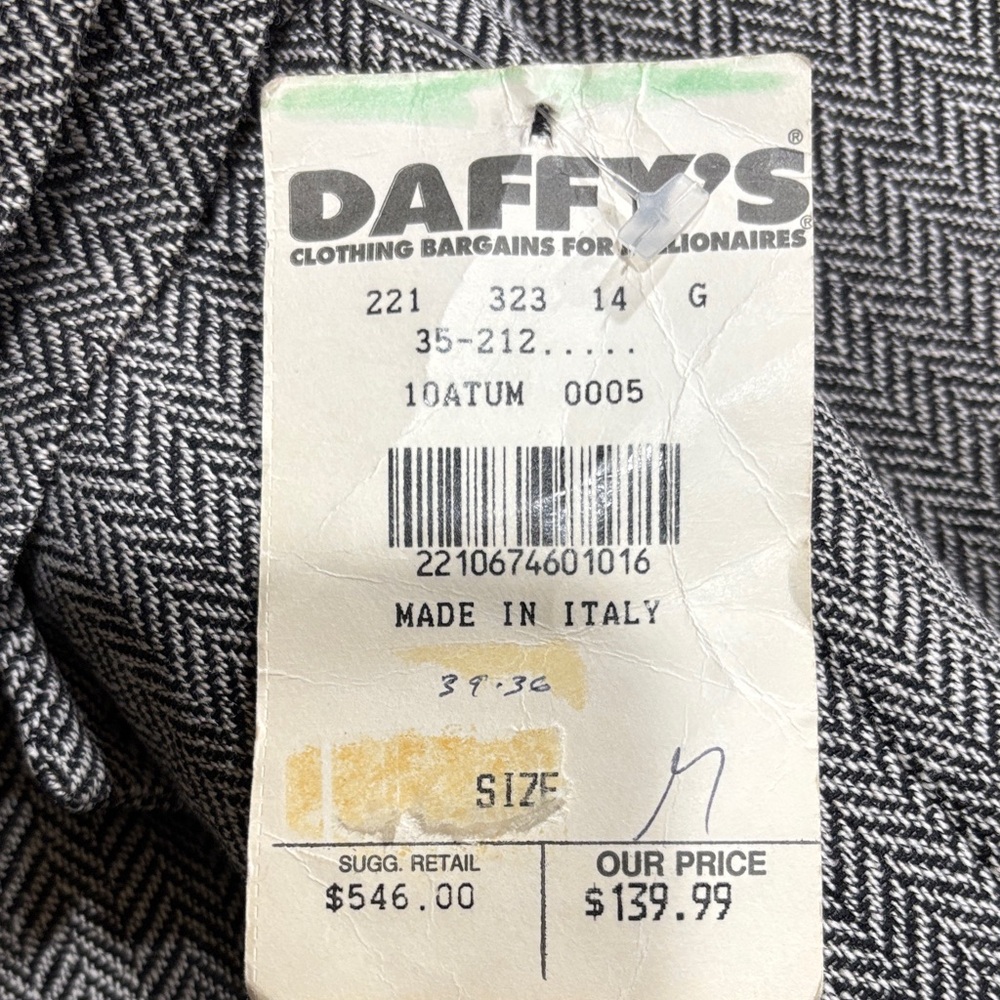 Vintage Workshop Milano Gray Trench Coat - Picture 12 of 12